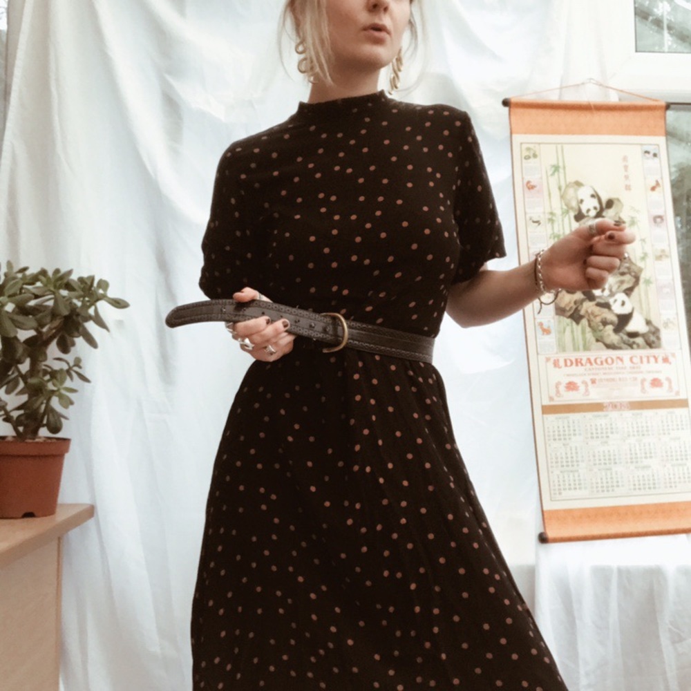 Topshop Uneven Hemline Dress